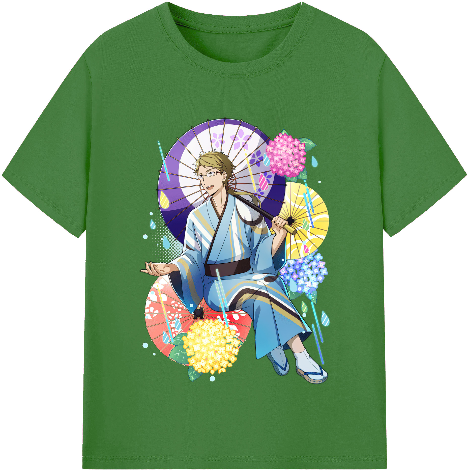（画像用） 文豪ストレイドッグス Bungo Stray Dogs レディースカジュアルプリントTシャツ（綿100％）